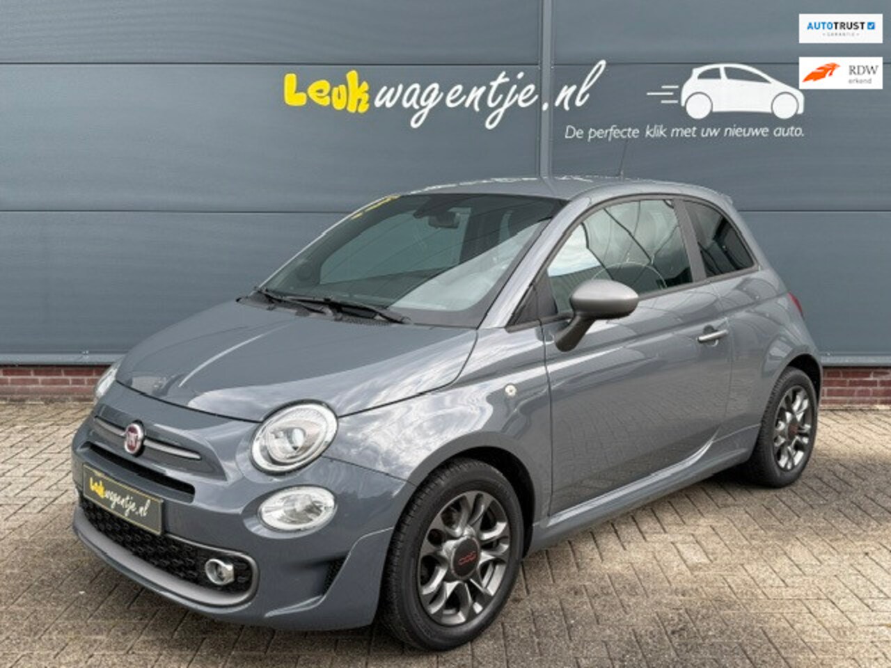 Fiat 500 - 1.2 Sport *carplay *navi *cruise *donker glas *lmv - AutoWereld.nl