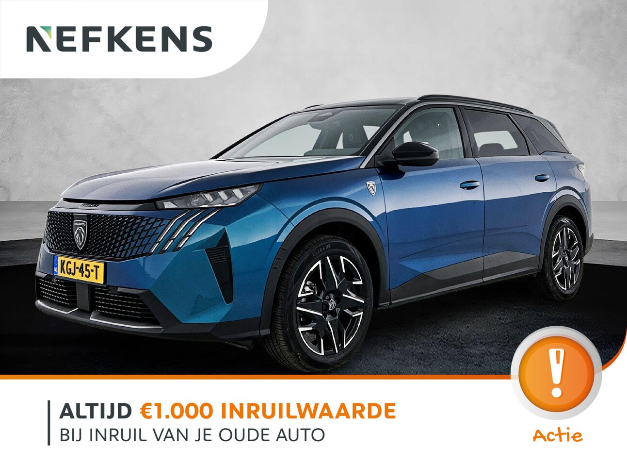 Peugeot 5008 - SUV GT Hybrid 145pk Automaat | 7 Zitplaatsen | Navigatie | Achteruitrijcamera | Handsfree - AutoWereld.nl