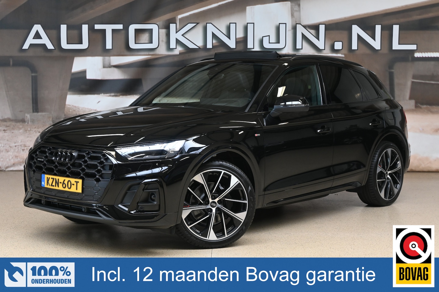 Audi Q5 - 50 TFSIe 299pk quattro S edition Competition | Luchtvering | Matrix | Honeycomb | Pano | 1 - AutoWereld.nl