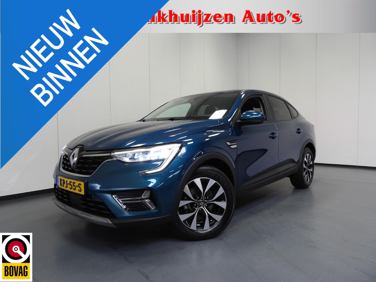Renault Arkana - 1.6 E-Tech Hybrid 145 Evolution NAVI/CAMERA/CLIMA/LED/17"LMV! - AutoWereld.nl
