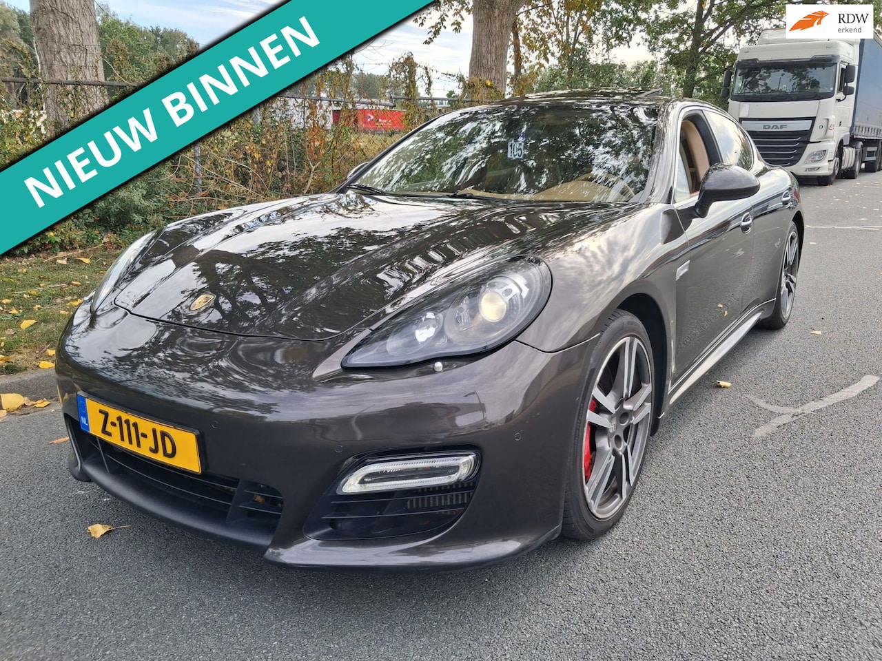 Porsche Panamera - 4.8 Turbo BOMVOL OPTIES RIJDT EN SCHAKELT GOED - AutoWereld.nl