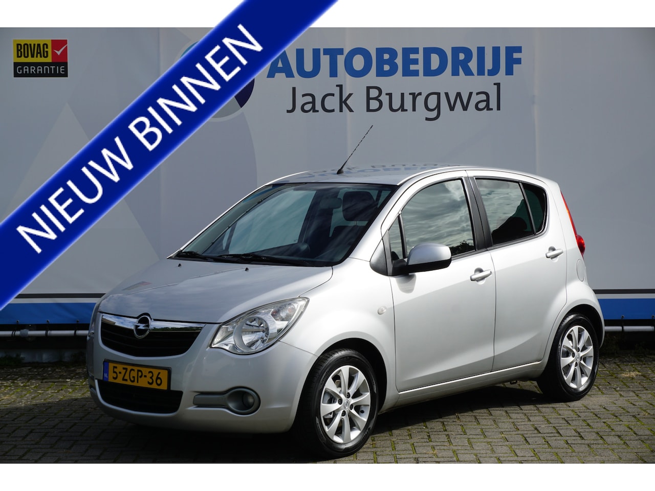 Opel Agila - 1.0 Berlin Airco | Buitenspiegel verwarmd *All in prijs* - AutoWereld.nl