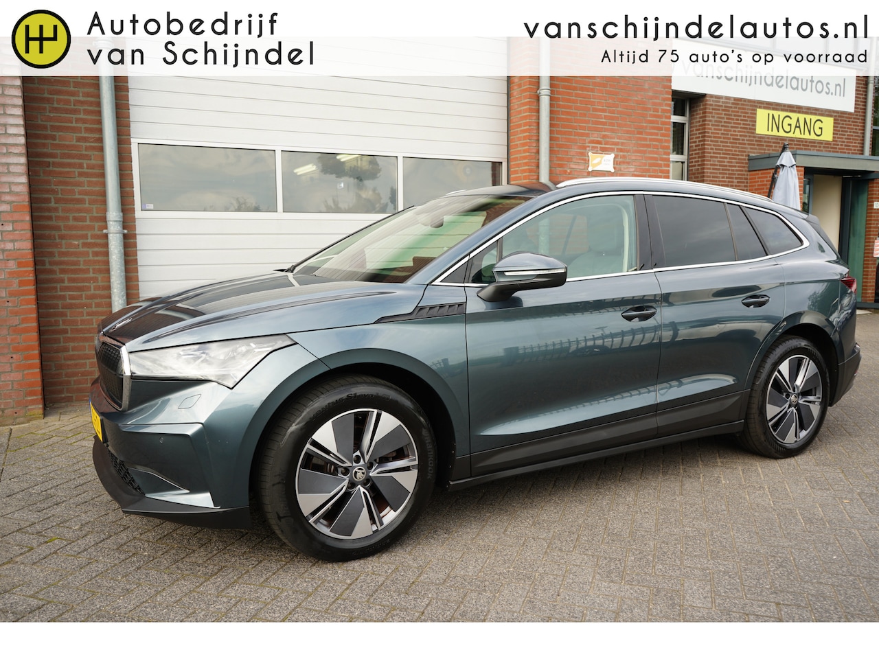 Skoda Enyaq iV - 60 89%SOH WAARDE ORIGINEEL NEDERLANDS ZEER LUXE PANORAMADAK ELECTR.TREKHAAK STOELVERWARMIN - AutoWereld.nl