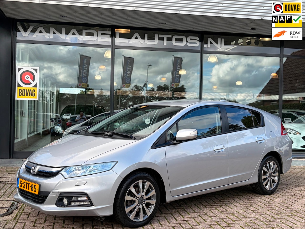 Honda Insight - 1.3 Executive Aut. Leer Navi Clima Cruise Park.Sens NL-Auto NAP DEalerondrhouden! - AutoWereld.nl