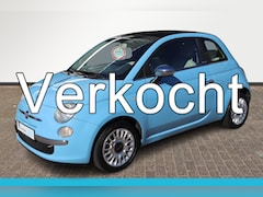 Fiat 500 C - 1.2 Easy Cabrio dak, distributieriem is vervangen, goed onderhouden
