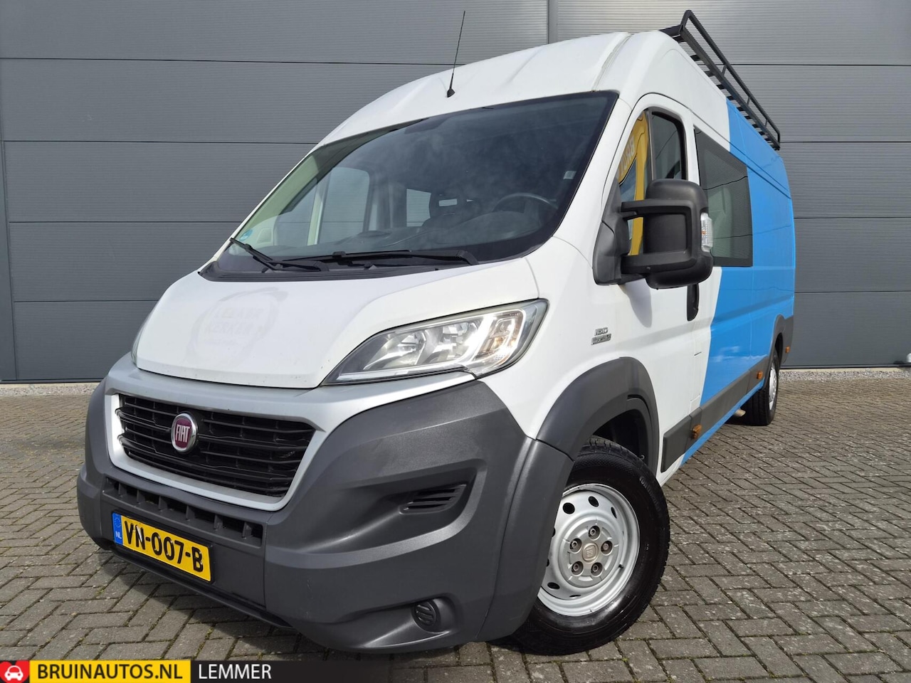 Fiat Ducato - 2.3 MultiJet L4H2 DC 7-zits Airco Trekh 130pk - AutoWereld.nl