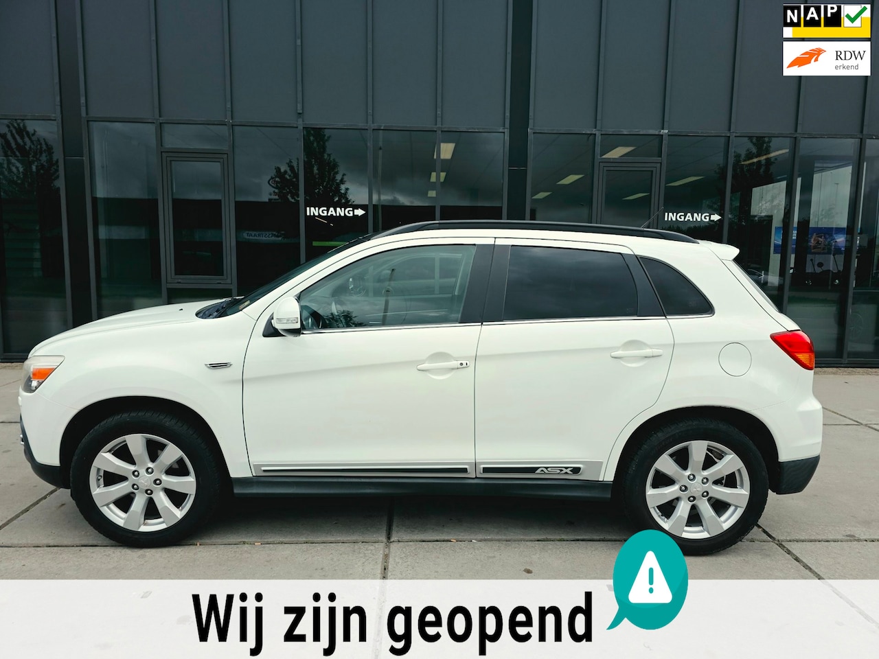 Mitsubishi ASX - 1.6 Intense ClearTec - Pano - Clima - Cruise - - AutoWereld.nl