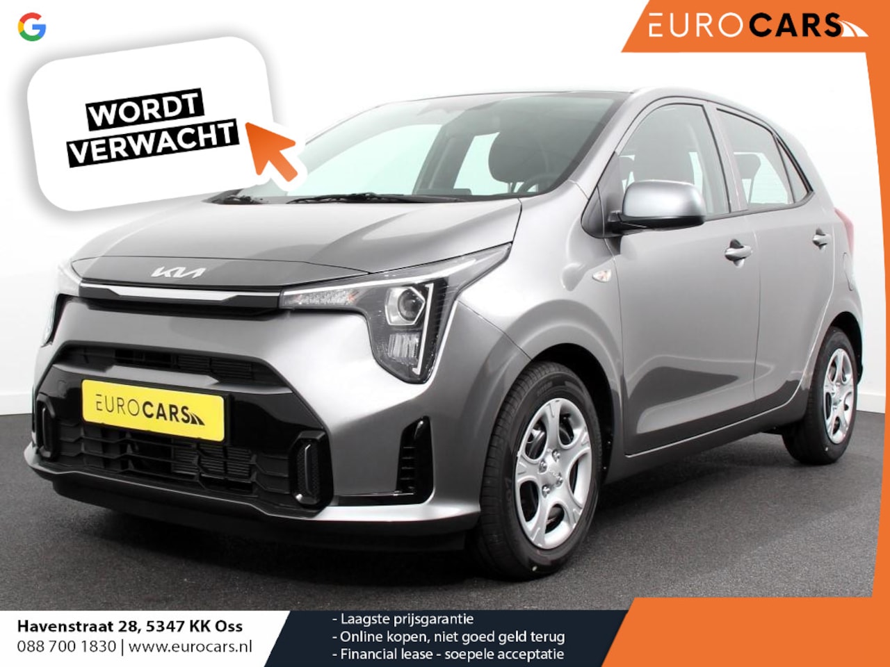 Kia Picanto - 1.0 DPI Automaat DynamicLine Navigatie Apple Carplay/Android auto Airco Camera DAB Bluetoo - AutoWereld.nl