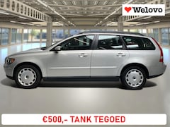 Volvo V50 - 2.4i Summum Garantie, Incl. BTW, dealer onderhoud, leder, electr. stoel, boekjes