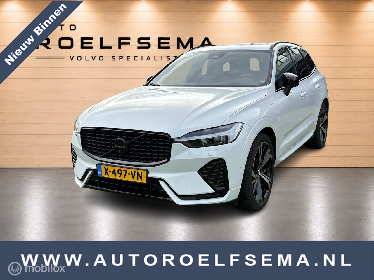 Volvo XC60 - 2.0 T6 Plug-in hybrid AWD Ultra Dark | Luchtvering | HUD | Adaptieve Cruise | BLISS | Harm - AutoWereld.nl