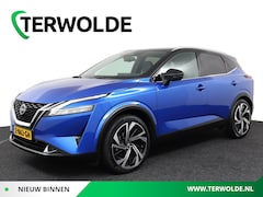 Nissan Qashqai - 1.3 MHEV Xtronic Tekna Plus | Trekhaak | Panoramadak | Lederen Bekl. | BOSE Audio |