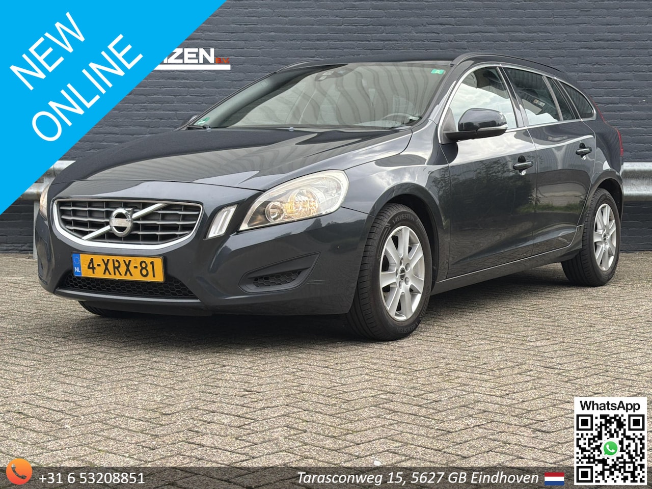 Volvo V60 - 1.6 DRIVe Summum | Leder | Cruise | Climate | Navi | Trekhaak | - AutoWereld.nl