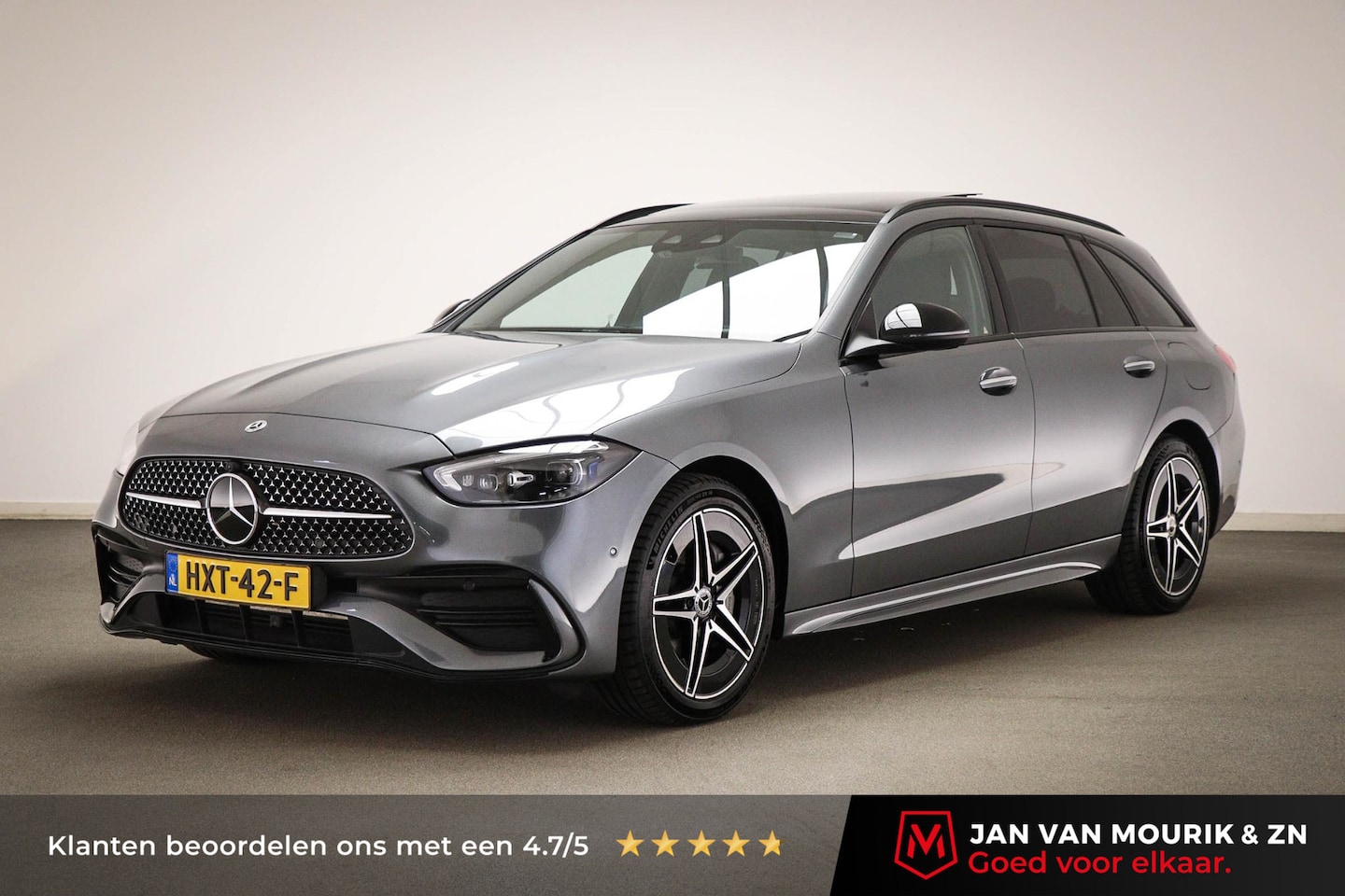Mercedes-Benz C-klasse Estate - 300 e AMG Line | PANORAMADAK | DIGITAL LIGHT | SFEERVERLICHTING | DAB | APPLE | - AutoWereld.nl