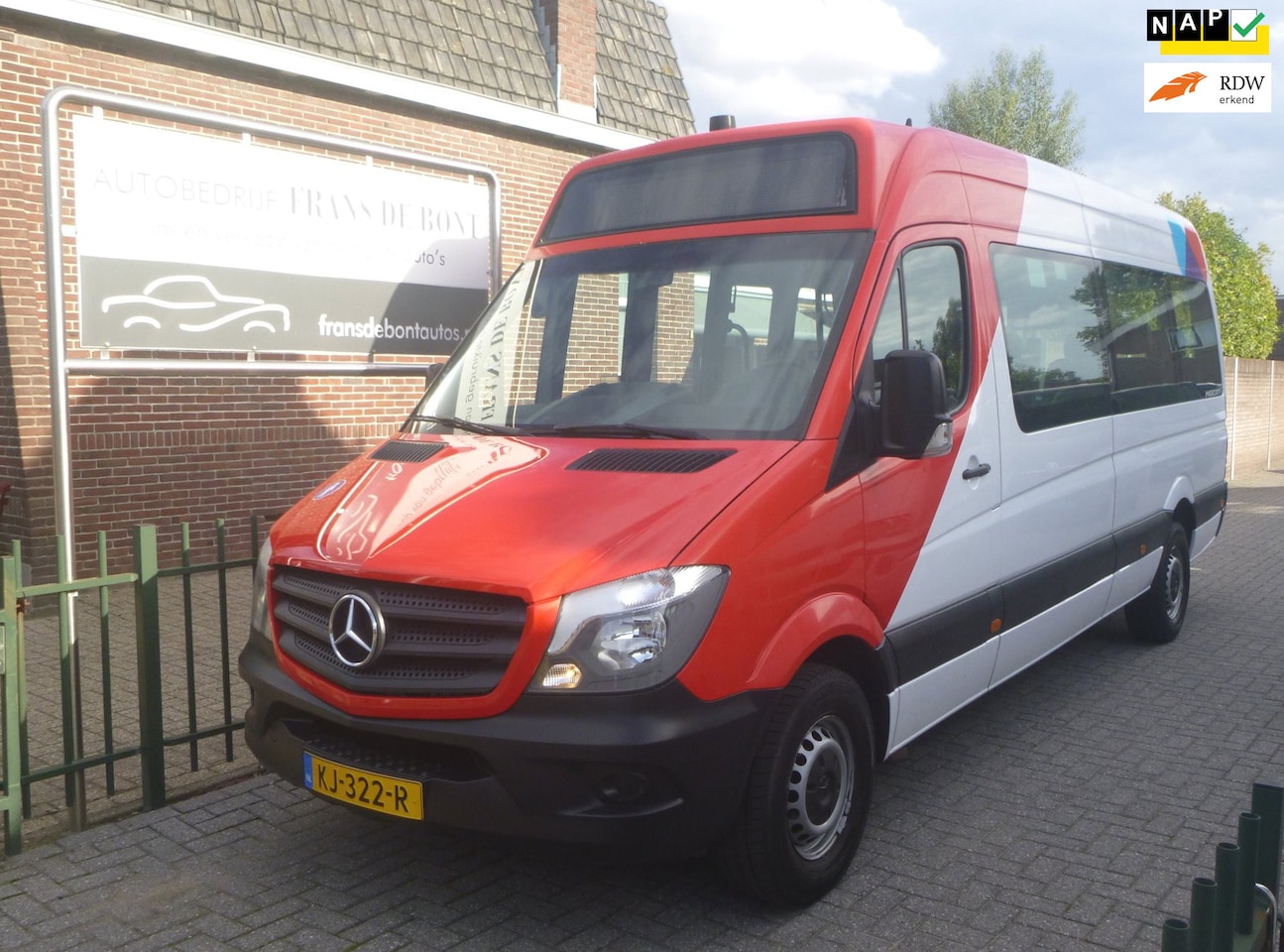 Mercedes-Benz Sprinter - 313 2.2 BlueTEC 432 HD midcity airco € 6100 ex btw lichte schade - AutoWereld.nl