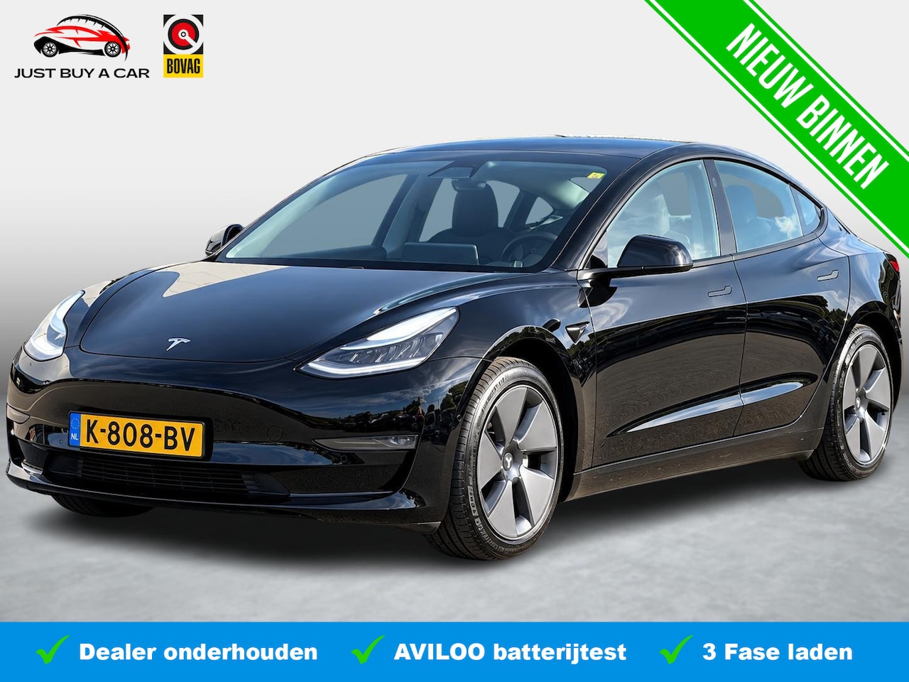 Tesla Model 3 - Long Range AWD 75 kWh SOH 88,9% Facelift | Autopilot | 1e Eigenaar | Memory | Dodehoek | 3 - AutoWereld.nl