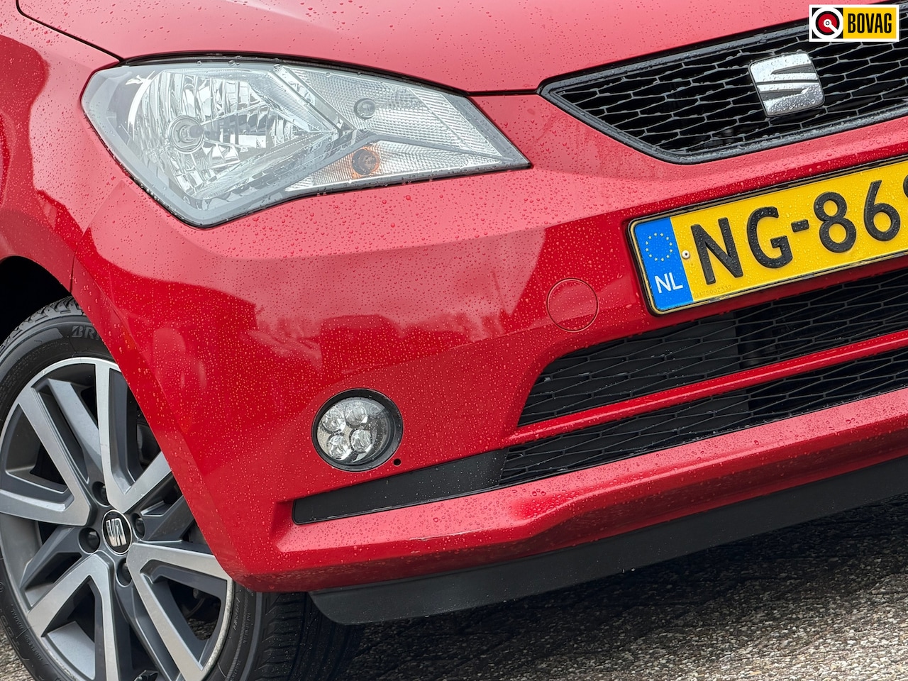 SEAT Mii - 1.0 FR-line | Tornado Red | Airco/Bluetooth/LED - Lekker Sportief - AutoWereld.nl