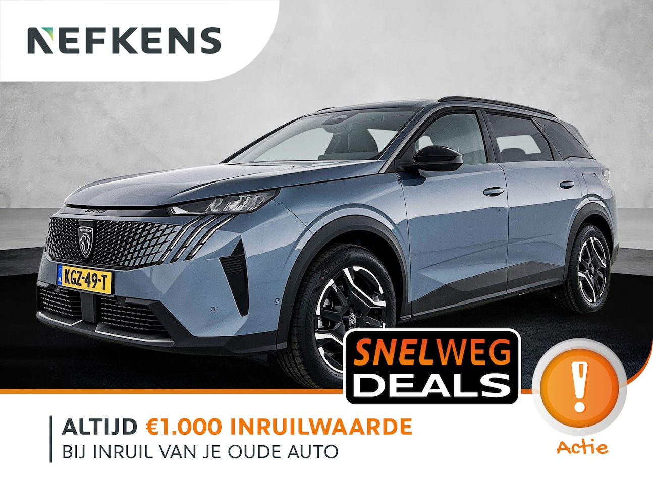 Peugeot e-5008 - SUV Allure Long Range 97kWh 230pk | Voorraaddeal! | 677km WLTP Actieradius | 7 Zitplaatsen - AutoWereld.nl