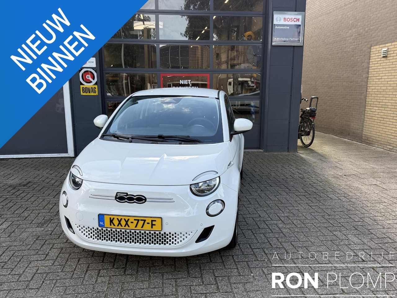 Fiat 500e - Icon 42 kWh SOH 99,5%/ Airco clima/ Apple carplay/ Cruise/ Camera/ PDC/ LMV/ Stoel verw - AutoWereld.nl