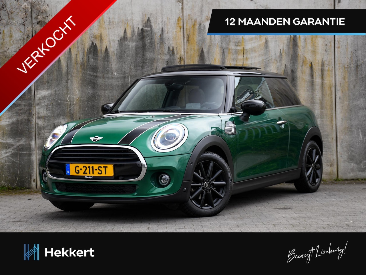MINI 3-Deurs - Cooper 60 Years Edition 1.5 136pk Automaat PANO/SCHUIF-DAK | COGNAC LEDER | HARMAN/KARDON - AutoWereld.nl