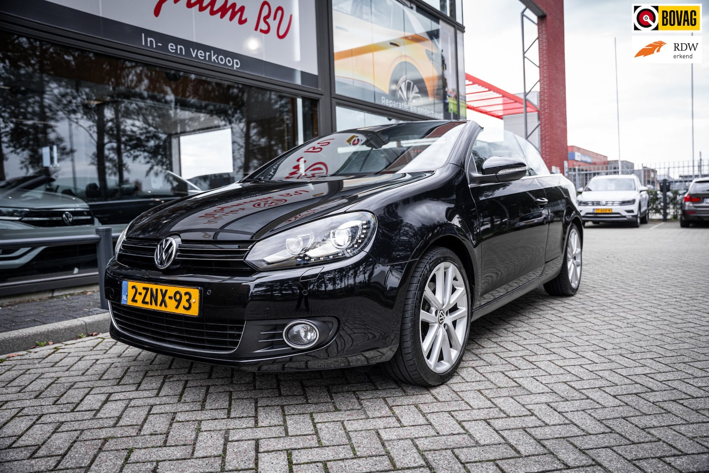 Volkswagen Golf Cabriolet - 1.4 TSI | Aut | Navi | PDC | Xenon | Cruise | 19" lmv | Leder | - AutoWereld.nl