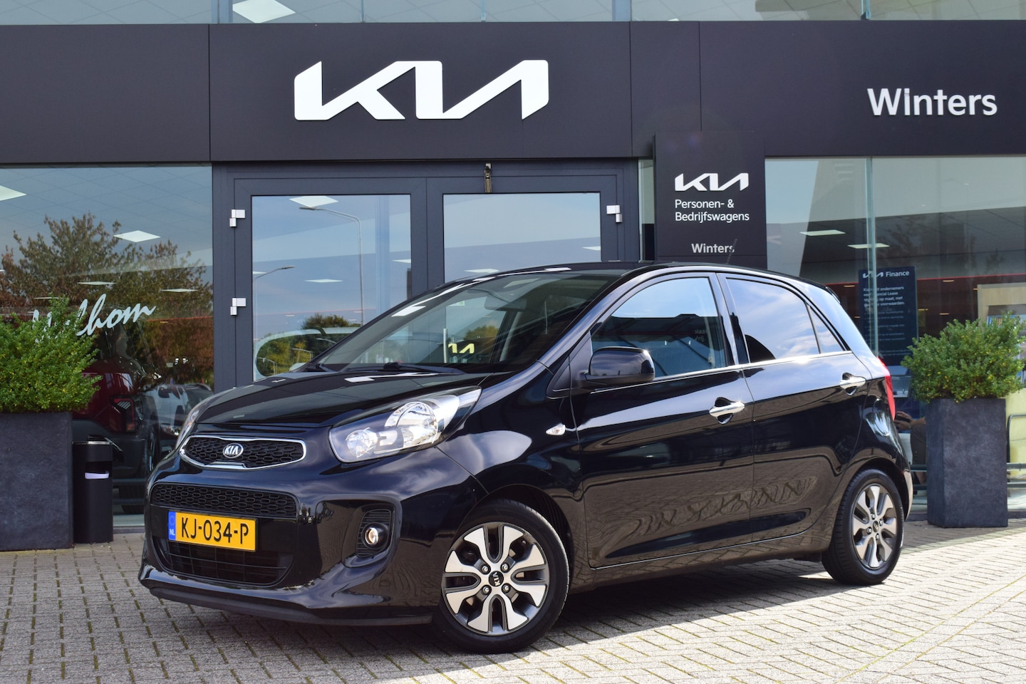 Kia Picanto - 1.0 CVVT ComfortPlusLine Navigator | Navi | Camera | Climate & Cruise Control | Getinte Ra - AutoWereld.nl