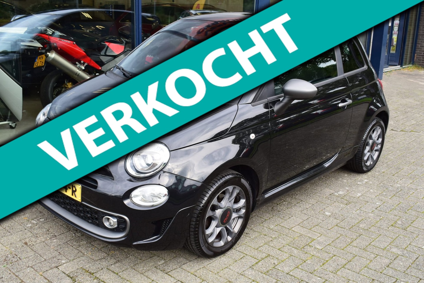 Fiat 500 - S 1.2 AUTOMAAT | Half leder|lichtmetalen velgen|Climate Control - AutoWereld.nl