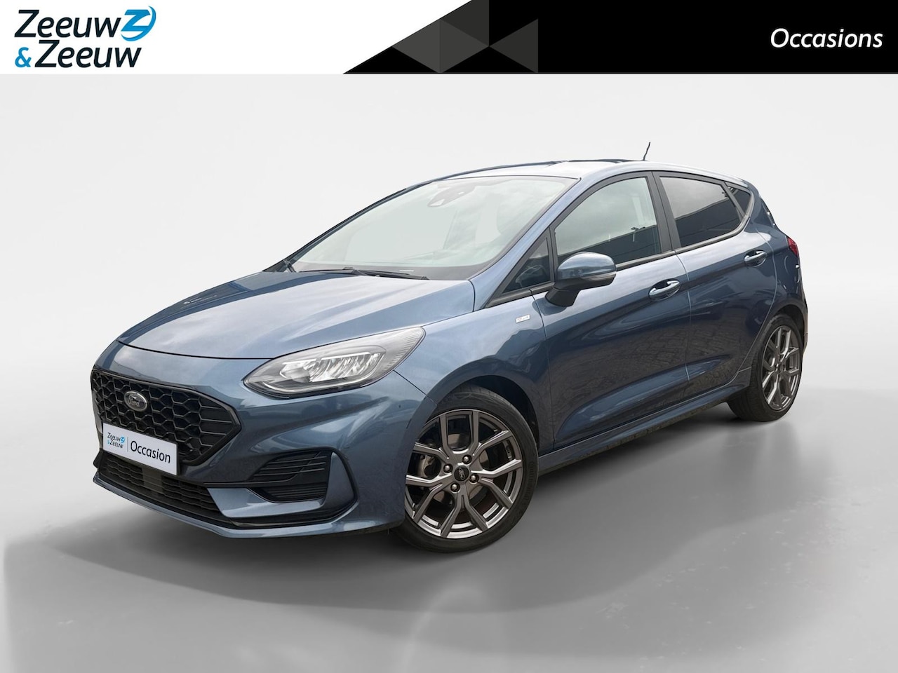 Ford Fiesta - 1.0 EcoBoost Hybrid ST-Line 1e Eigenaar | Dealer Onderhouden | Stoel/Stuur/Voorruitwarming - AutoWereld.nl