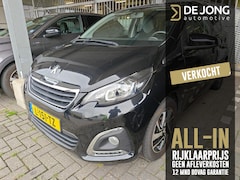 Peugeot 108 - 1.0 e-VTi Allure ALL-INRIJKLAARPRIJS/Camera/Airco/Apple Carplay/Donker getint glas