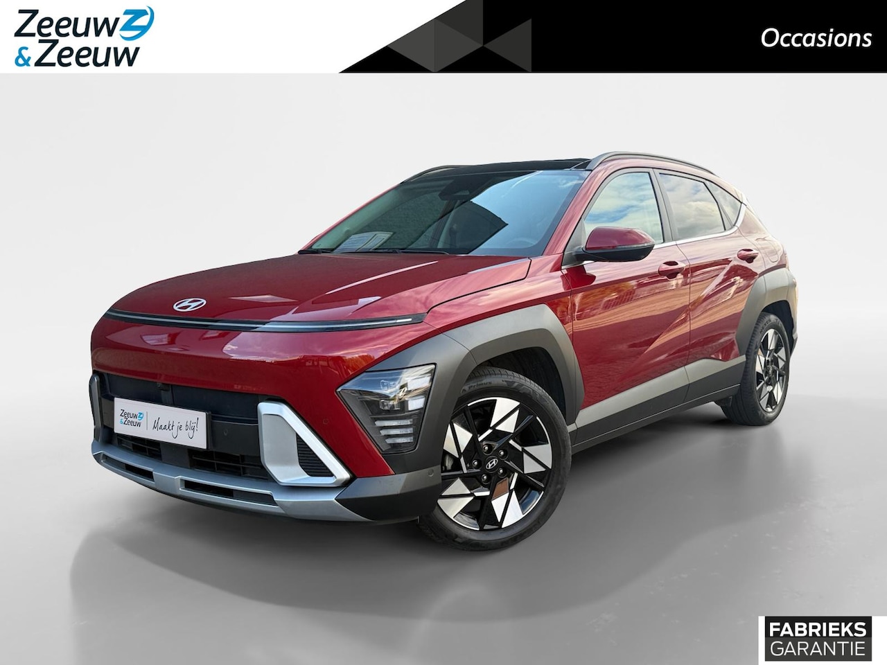 Hyundai Kona - 1.6 GDI HEV Premium Sky | 1e Eigenaar | Panoramadak | Stoelkoeling/Verwarming | Elektr. Ac - AutoWereld.nl
