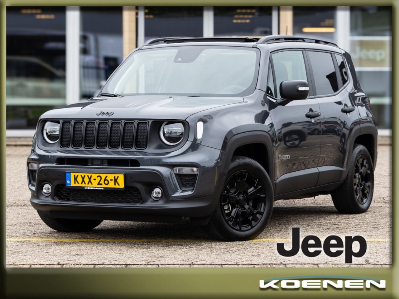 Jeep Renegade - 4XE 240pk Auto PHEV North Star PANO / CLIMA / ADAPT. CRUISE - AutoWereld.nl