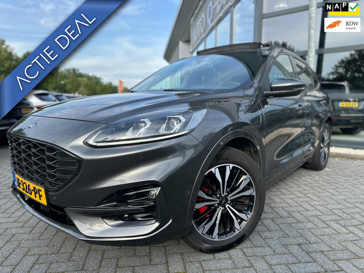 Ford Kuga - 2.5 PHEV ST-Line X |Plug in | Stoel/ Stuur verw| Camera | Pano | LED | Head UP| ADAP Cruis - AutoWereld.nl