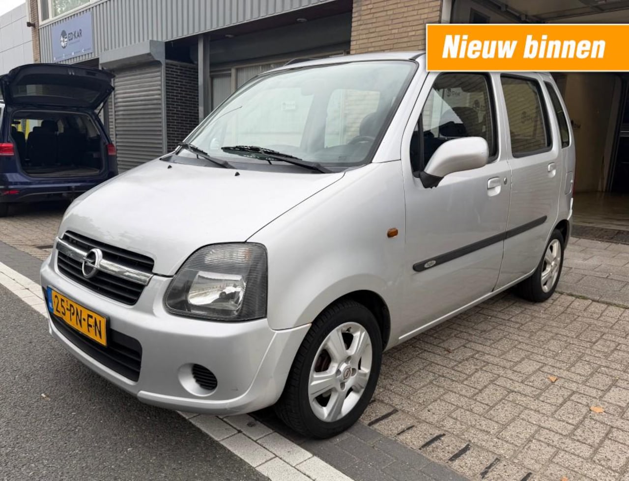 Opel Agila - 1.2-16V Maxx AIRCO LMV NAP INRUIL KOOPJE APK 10-2027 - AutoWereld.nl
