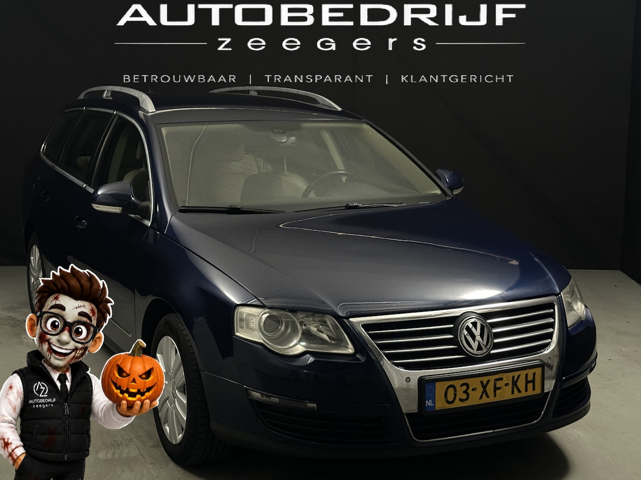 Volkswagen Passat Variant - 2.0 FSI Highline Business *Navi*AC*Heatseat*Nieuwe Distributieriem* - AutoWereld.nl