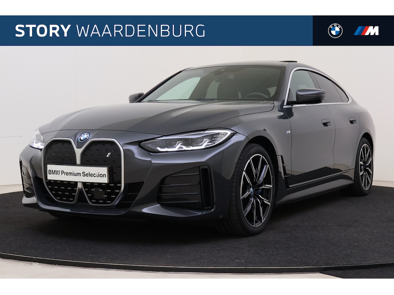 BMW i4 - eDrive40 High Executive 84 kWh M Sport Automaat / Schuif-Kanteldak / Harman Kardon / Head- - AutoWereld.nl