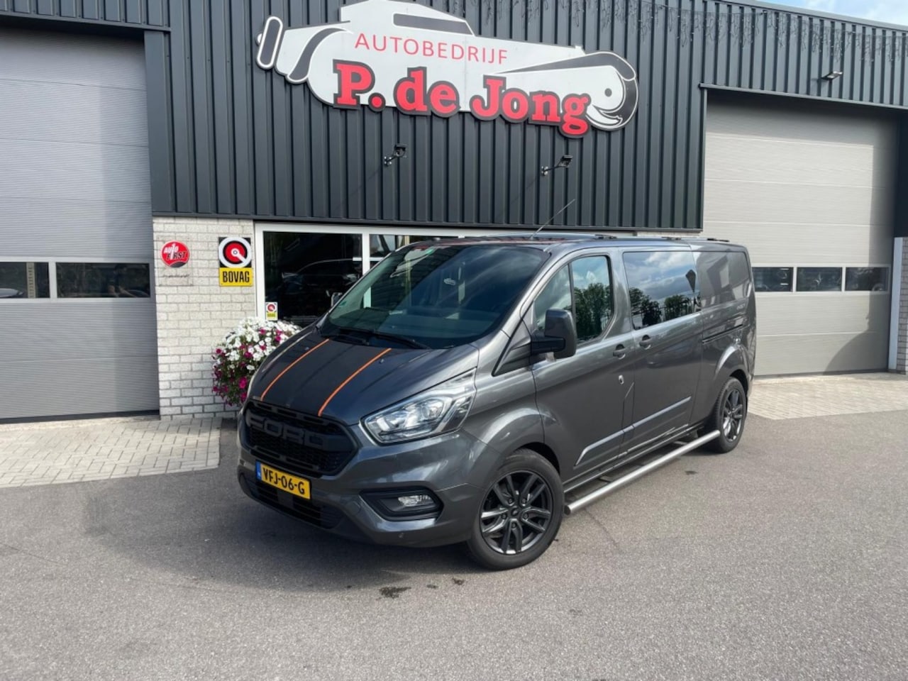 Ford Transit Custom - 340 2.0 TDCI L2H1 Dubbel Cabine Automaat VOL OPTIE`S Apple carplay - AutoWereld.nl