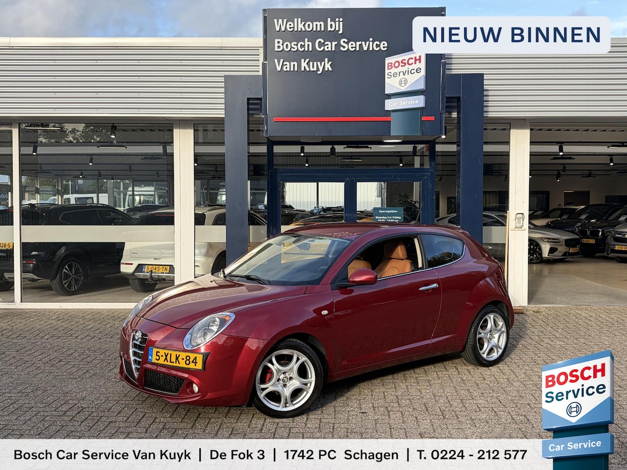 Alfa Romeo MiTo - 0.9 TwinAir Distinctive / NL-Auto / Vol-Leder / 2e-Eigenaar / Rijklaar, net nieuwe Beurt+A - AutoWereld.nl