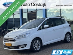 Ford C-Max - 1.0 Titanium 125PK Panodak Cruise Elek. Achterklep Verwarmde Voorruit Navi Climate Parkeer