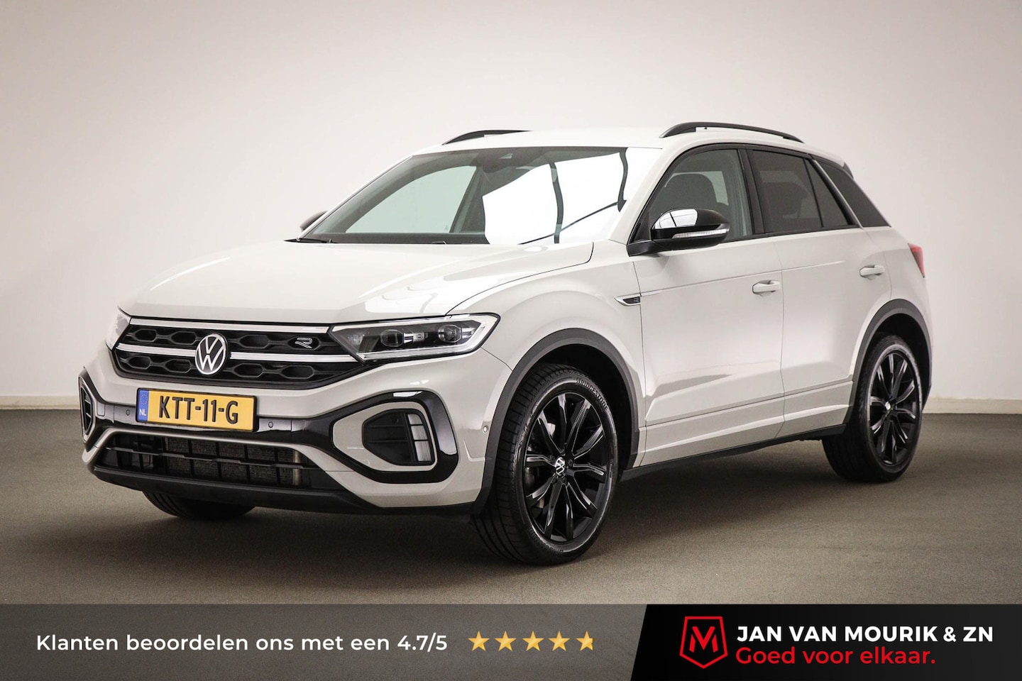 Volkswagen T-Roc - 1.5 TSI R-Line Business | BLACK STYLE | ASCOT GREY | IQ LIGHT | STOELVERWARMING | NAVIGATI - AutoWereld.nl