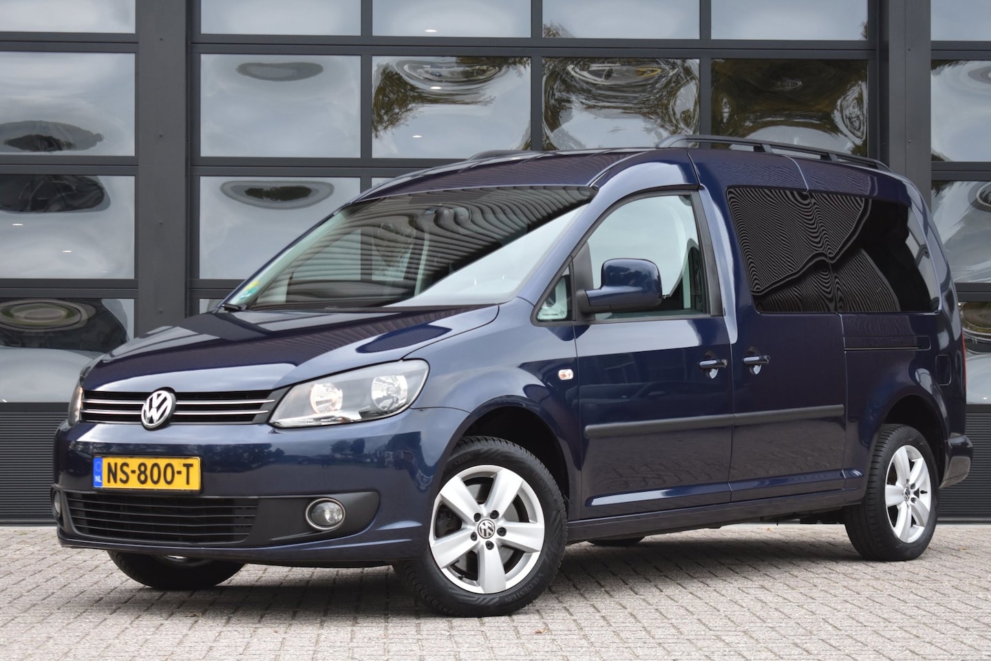 Volkswagen Caddy Maxi - 1.6 TDI Comfortline '13 7 Persoons Clima Navi Cruise Inruil mogelijk - AutoWereld.nl