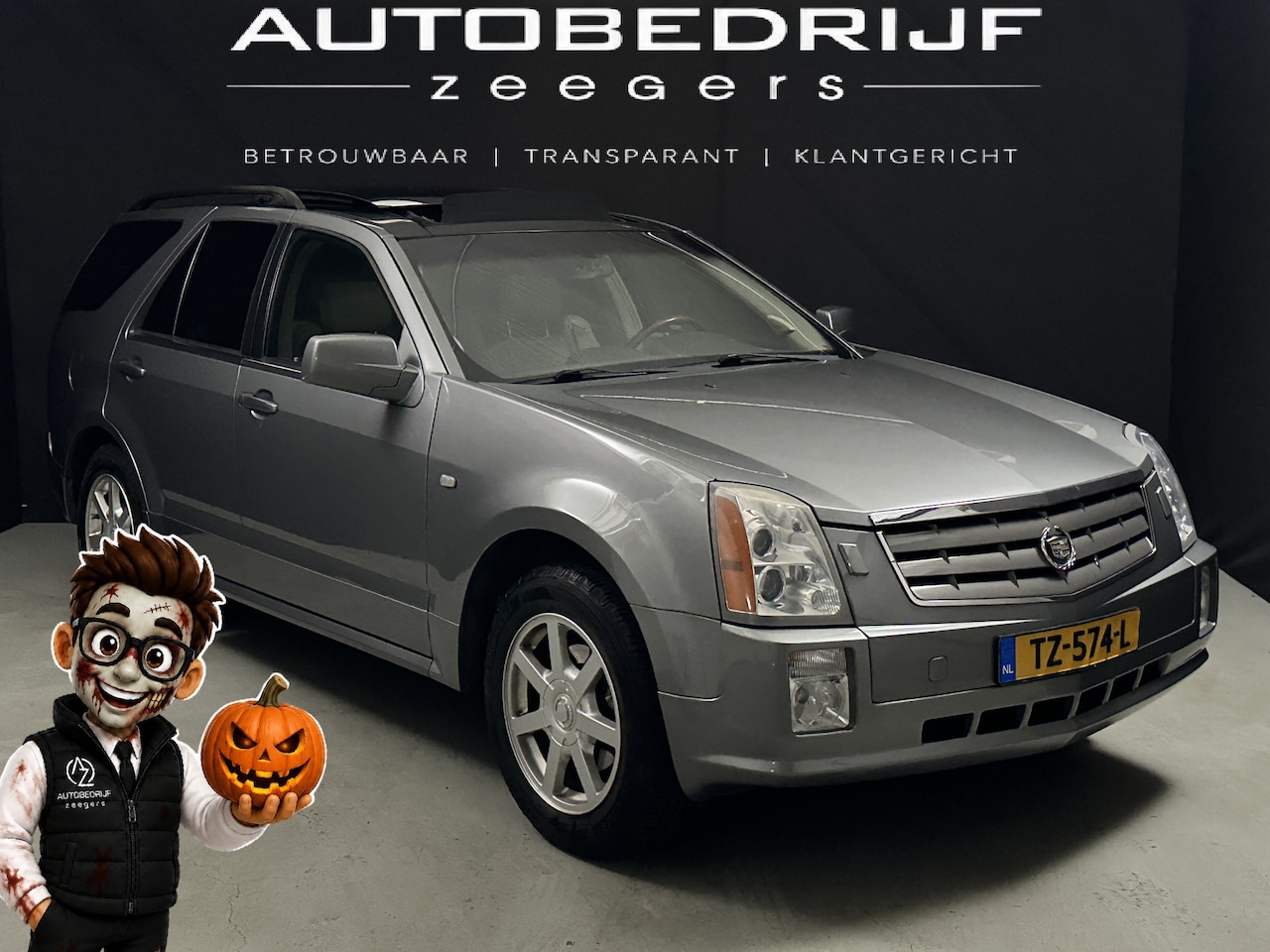 Cadillac SRX - 4.6 Sport Luxury V8 LPG *Pano*full Leather*Automaat*7 PERSOONS - AutoWereld.nl