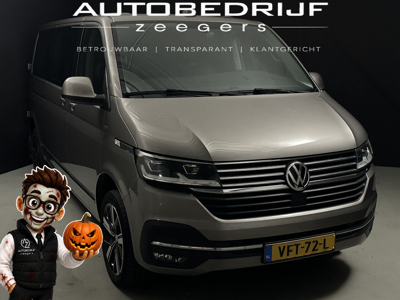 Volkswagen Transporter Caravelle - 2.0 TDI L2H1*Caravelle * Dubbel cabine * Automaat *1e Eigenaar*Diesel*NAP*Full Options* - AutoWereld.nl