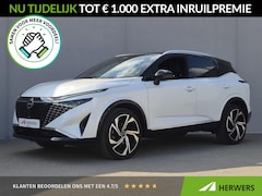 Nissan Qashqai - 1.3 MHEV Xtronic Tekna Plus / Fabrieksgarantie tot 10-2028 / All season banden / Panoramad