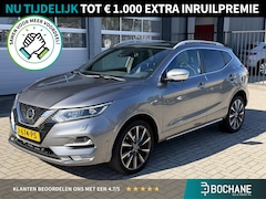 Nissan Qashqai - 1.3 DIG-T Tekna + | BOSE | Leder | Trekhaak | Panoramadak | 360° camera | Stoel- en stuurv