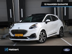 Ford Puma - ST-Line Vignale 1.0 EcoBoost Hybrid 155pk Automaat PANO | LEDER | MASSAGE | WINTER-PACK |