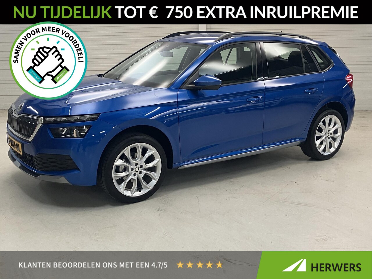 Skoda Kamiq - 1.0 TSI Business Edition / Dealer onderhouden / Navigatie / Stoelverwarming / Cruise Contr - AutoWereld.nl