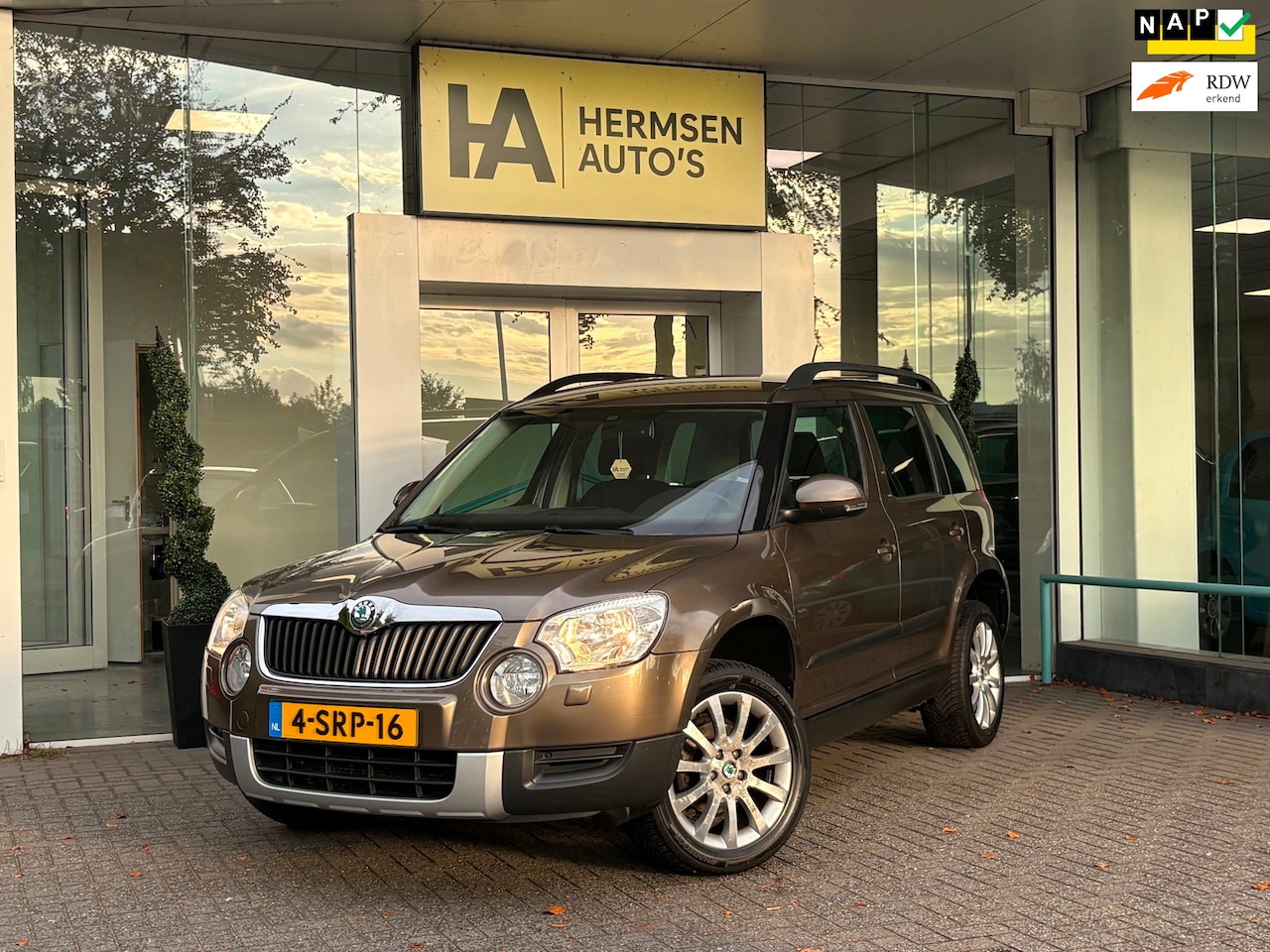Skoda Yeti - 1.2 TSI|DSG|1e eig|Dealer Onderhouden| - AutoWereld.nl