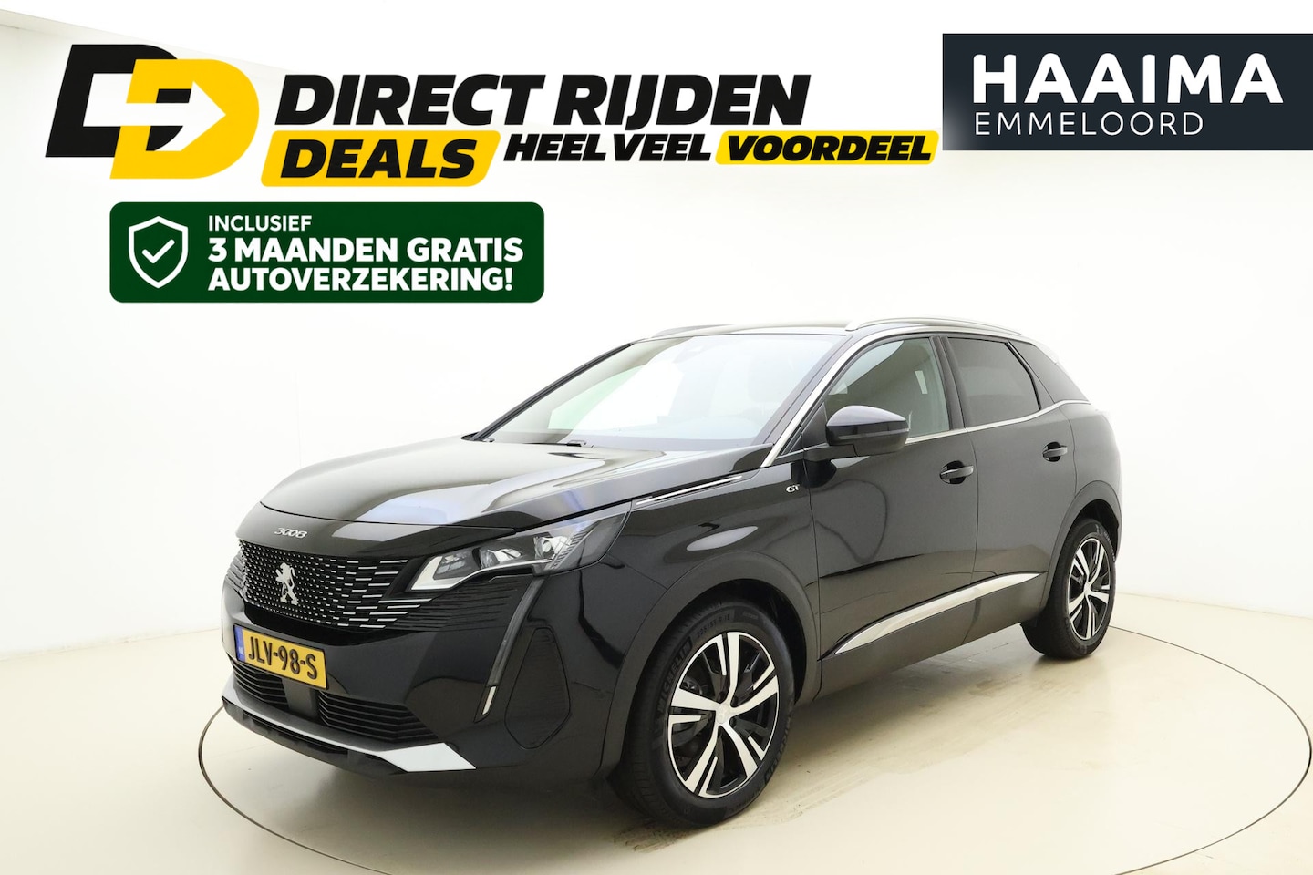 Peugeot 3008 - 1.2T 130pk GT | Dodehoek detectie | Adaptieve Cruise Control | Full LED | Navigatie | Acht - AutoWereld.nl