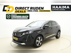 Peugeot 3008 - 1.2T 130pk GT | Dodehoek detectie | Adaptieve Cruise Control | Full LED | Navigatie | Acht