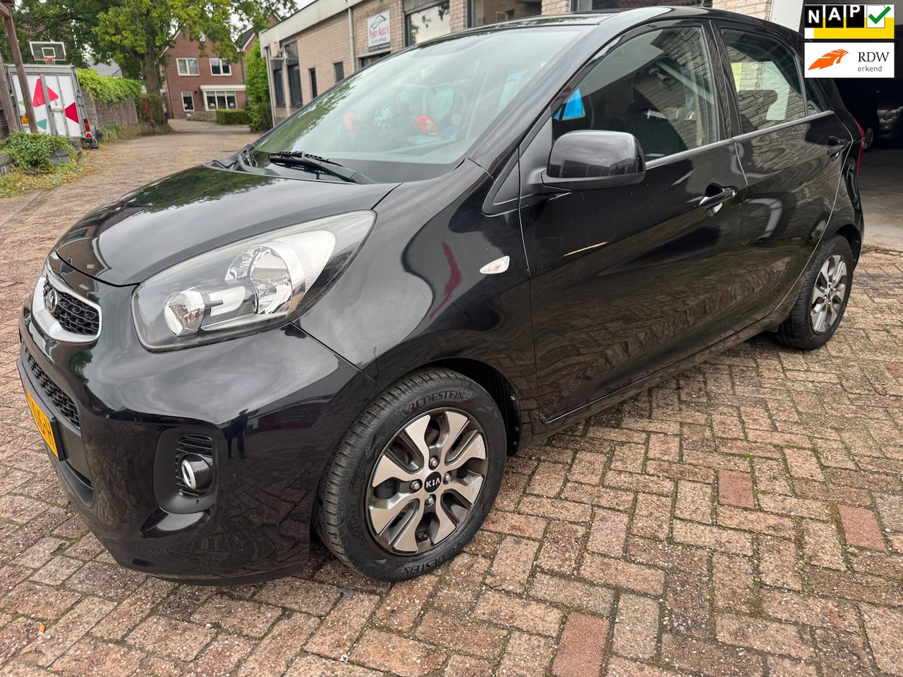 Kia Picanto - 1.0 CVVT EconomyPlusLine ORG 153046 KM NAP VOLLEDIG ONDERHOUDEN,AIRCO,LED,NAVIGATIE,ACHTER - AutoWereld.nl