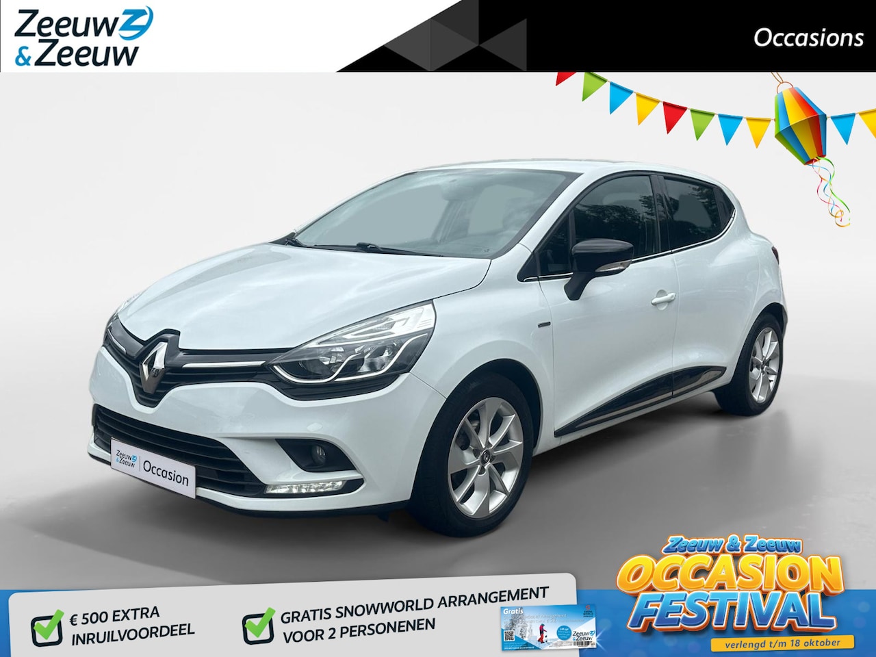 Renault Clio - 0.9 TCe Limited | Cruise | Airco | lichtmetaal | - AutoWereld.nl